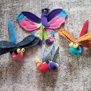 DRAGON FLIES & BUTTERFLY:  FUNNY FRIENDS BY JENNIFER MAZUR